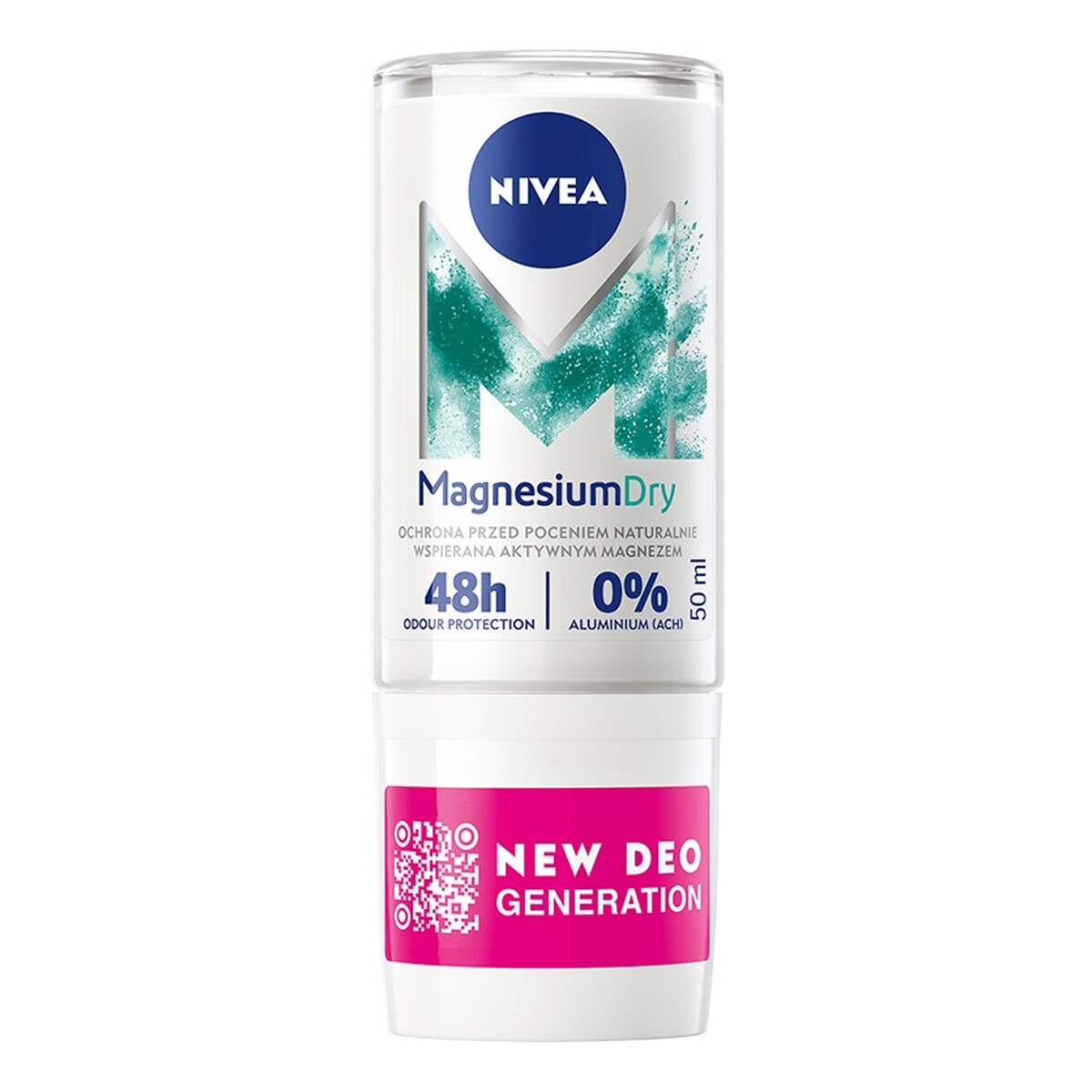 Nivea Magnesium Dry Antyperspirant w kulce Fresh 50ml