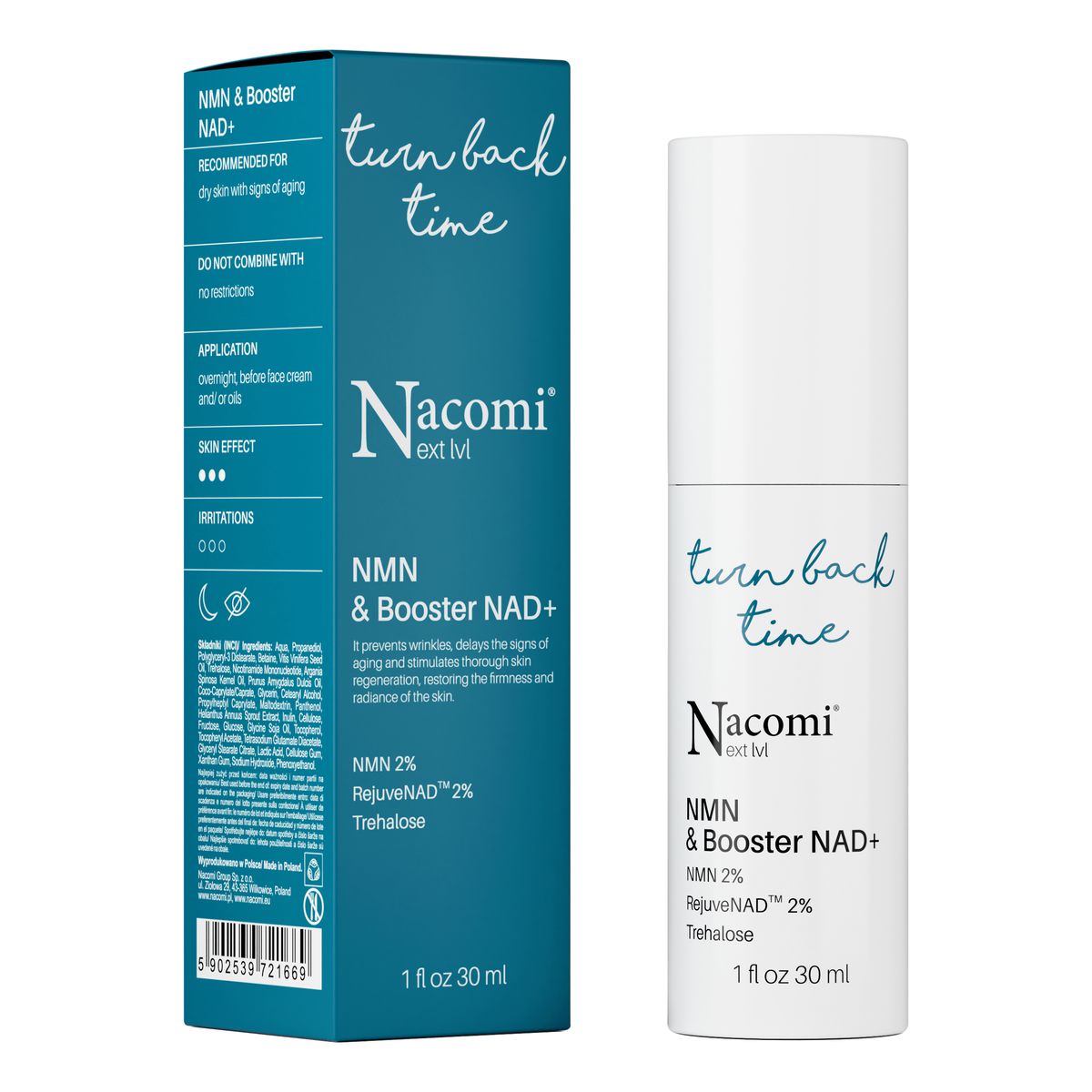 Nacomi Next Level Serum NMN & Booster NAD+ 30ml