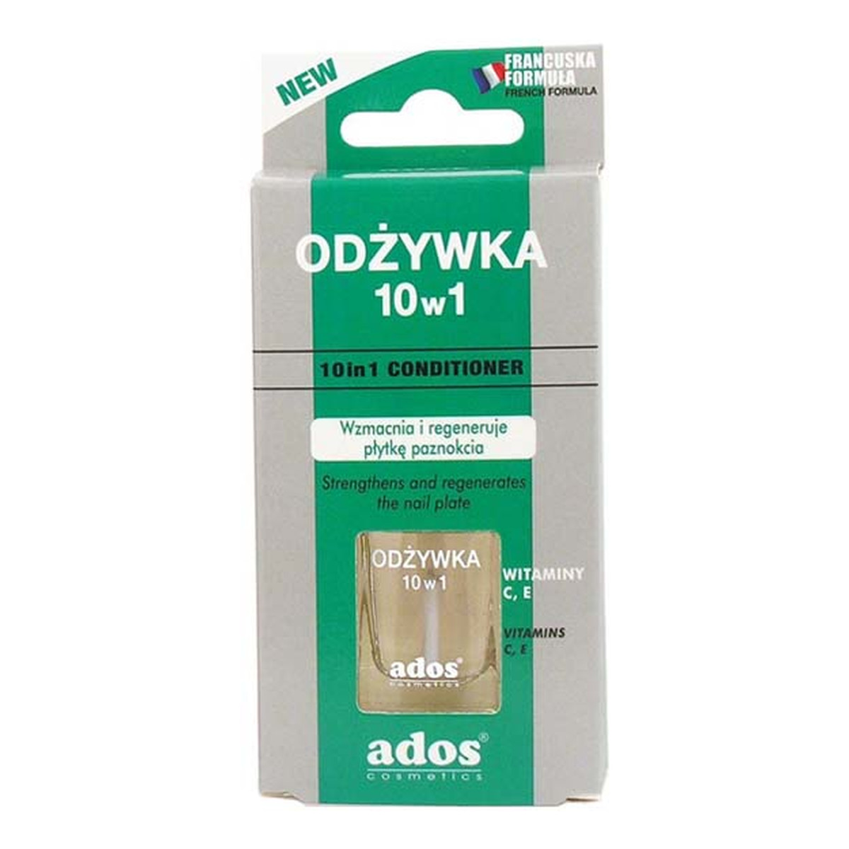 ADOS Odżywka do paznokci 10w1 10ml