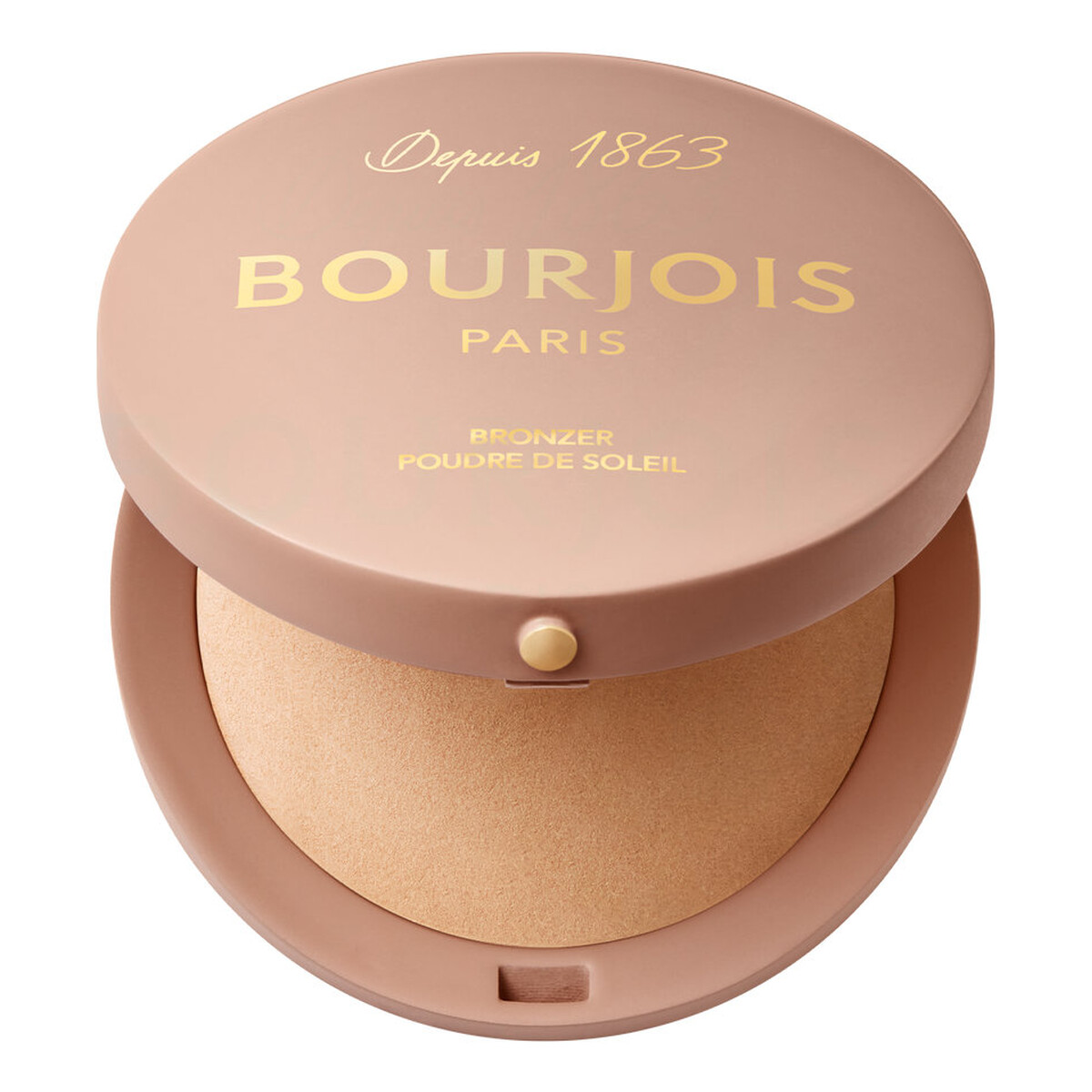 Bourjois Maxi round pot bronzer bronzer do twarzy 001 light medium 7g