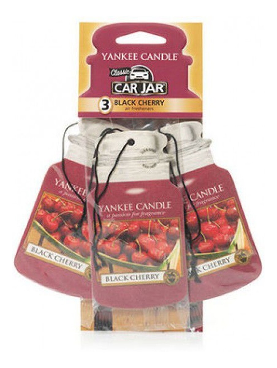 Bonus Pack zestaw zapachów samochodowych Black Cherry 3szt.