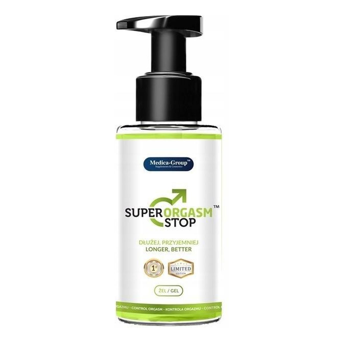 Medica-Group Super Orgasm Stop Żel intymny dla mężczyzn na opóźnienie wytrysku 150ml