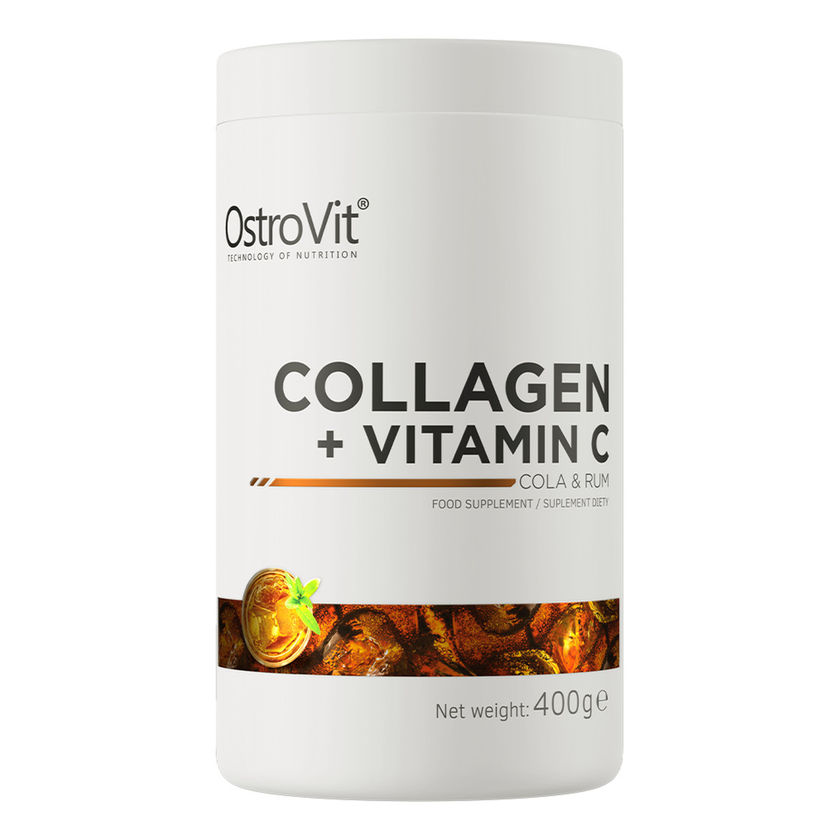 OstroVit Collagen + vitamin C Cola&Rum 400g