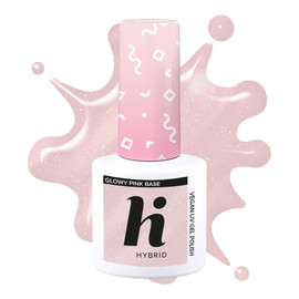 Baza do lakieru hybrydowego Glowy Pink