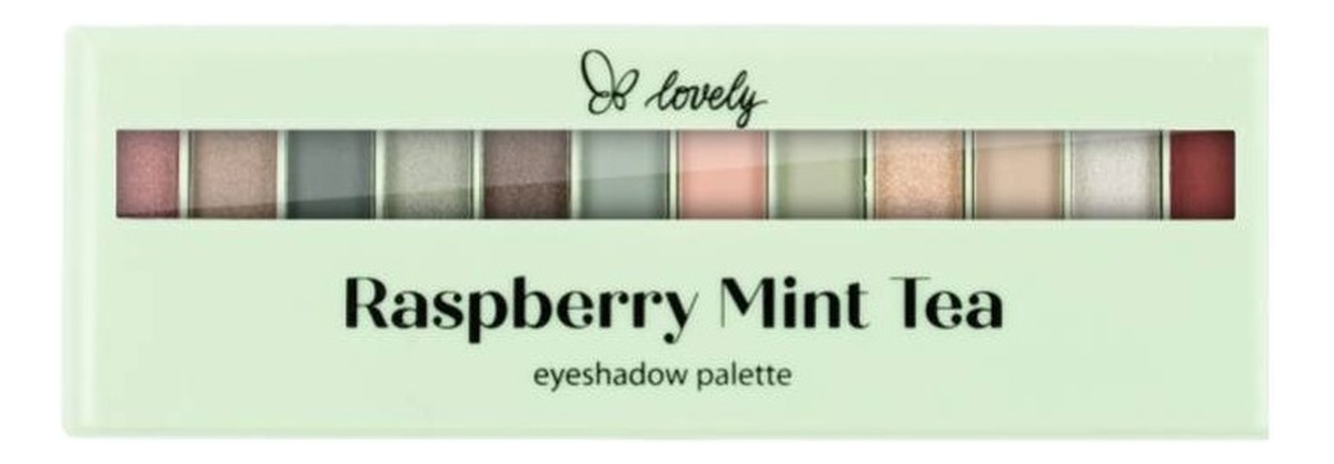 Raspberry Mint Tea Eyeshadow Palette paleta cieni do powiek