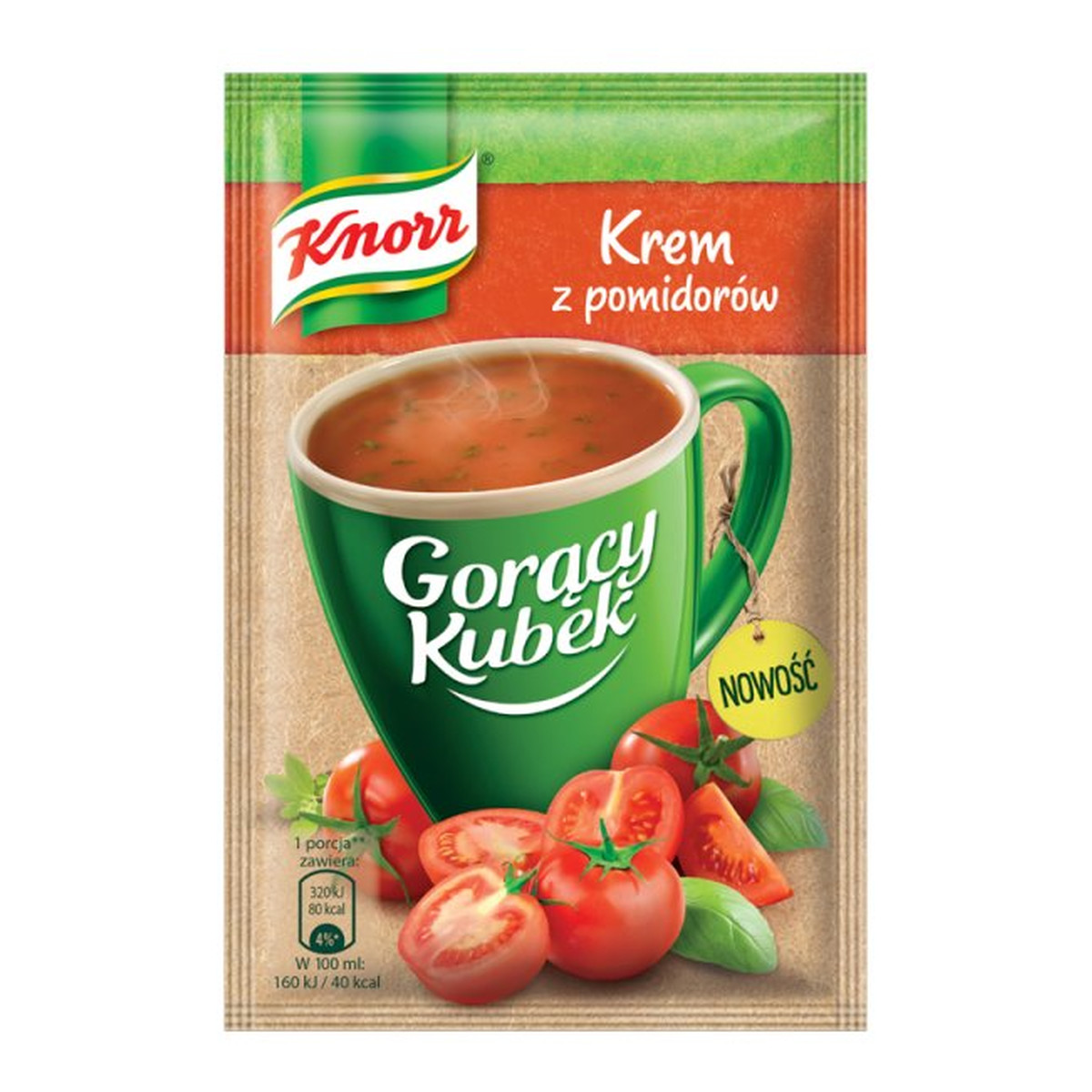 Knorr Gorący Kubek Krem z pomidorów 19g
