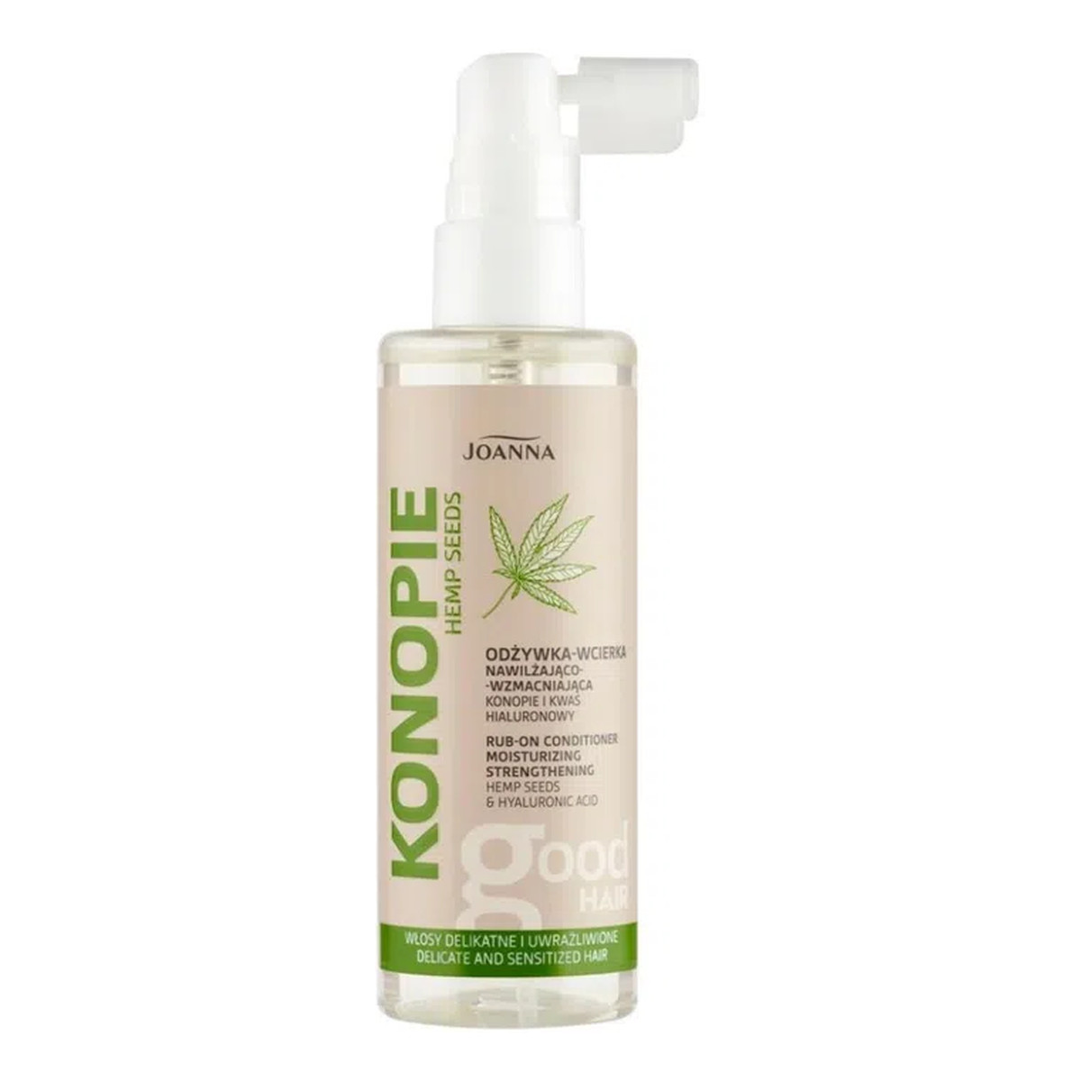 Joanna Konopie odżywka-wcierka do skóry głowy i włosów nawilżająco-wzmacniająca 100ml