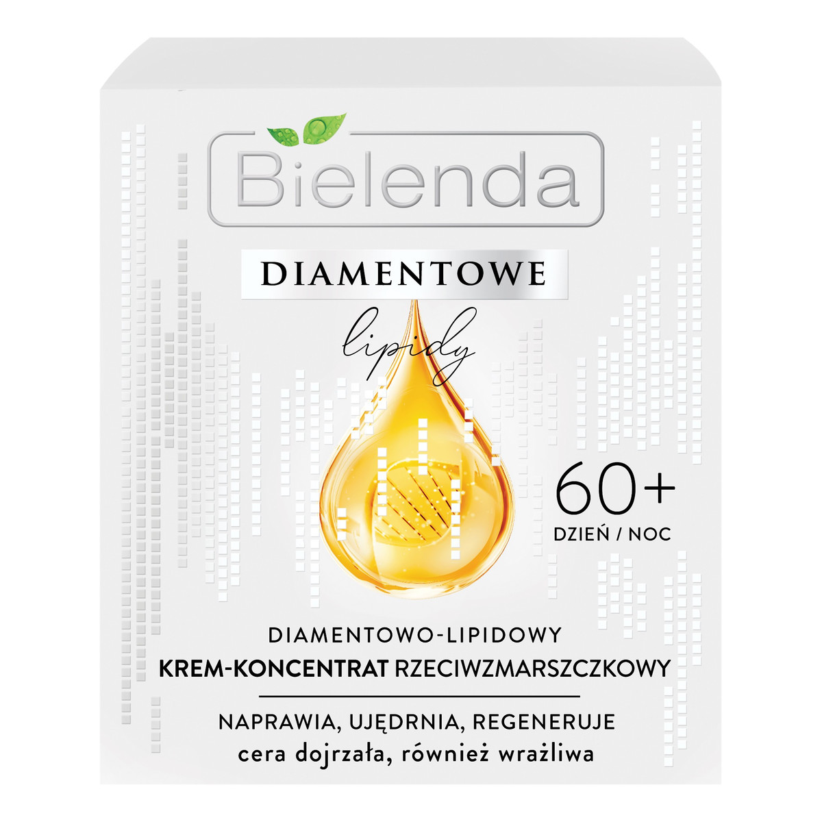 Bielenda Diamentowe Lipidy Przeciwzmarszczkowy Krem Do Twarzy 60+ 50ml