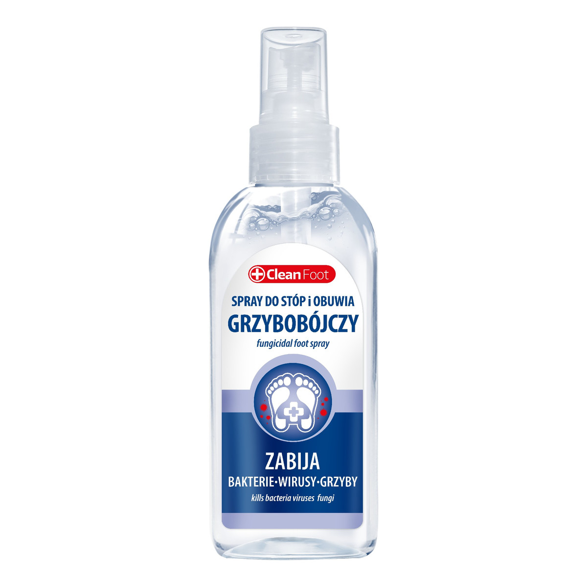 Clean Hands Spray do stóp z kompleksem przeciwgrzybiczym 100ml