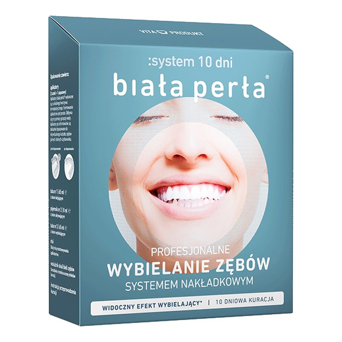 Biała Perła Zestaw System 10 dni do wybielania zębów w domu żel inicjujący 65ml + żel aktywujacy 8ml + żel wybielajacy 65ml