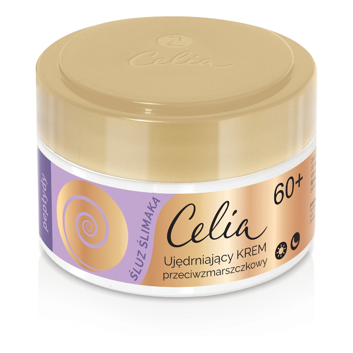 Celia Śluz Ślimaka Ujędrniający krem przeciwzmarszczkowy na dzień i na noc 60+