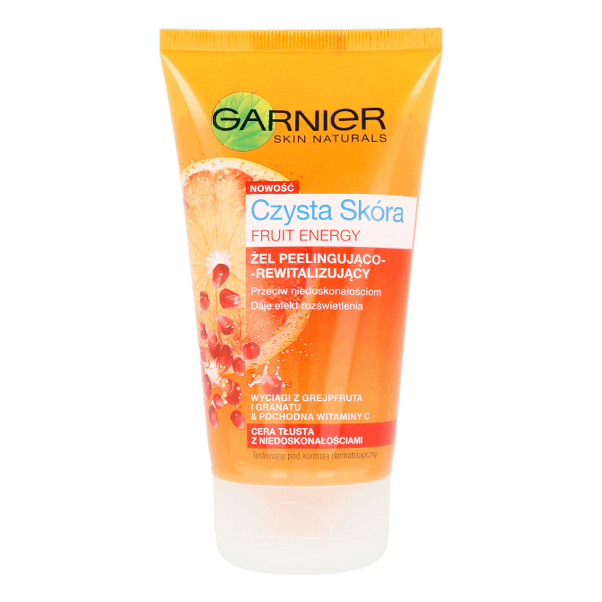 Garnier Czysta Skóra Żel-Peeling Do Twarzy Fruit Energy 150ml