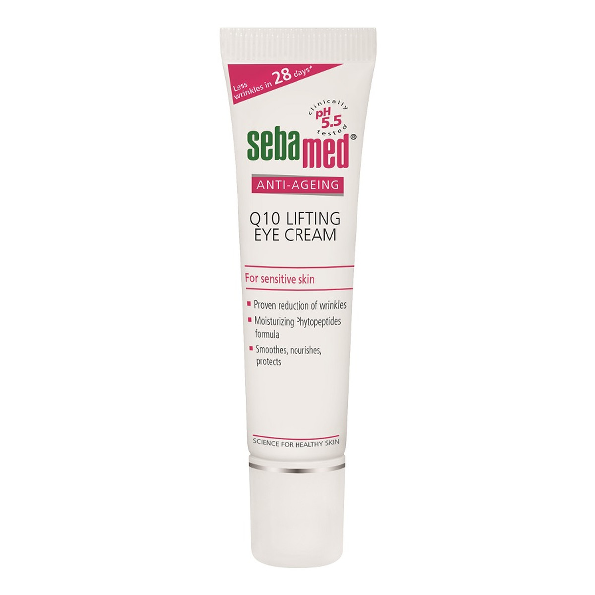 Sebamed Anti-Ageing Q10 Lifting Eye Cream przeciwzmarszczkowy Krem pod oczy 15ml