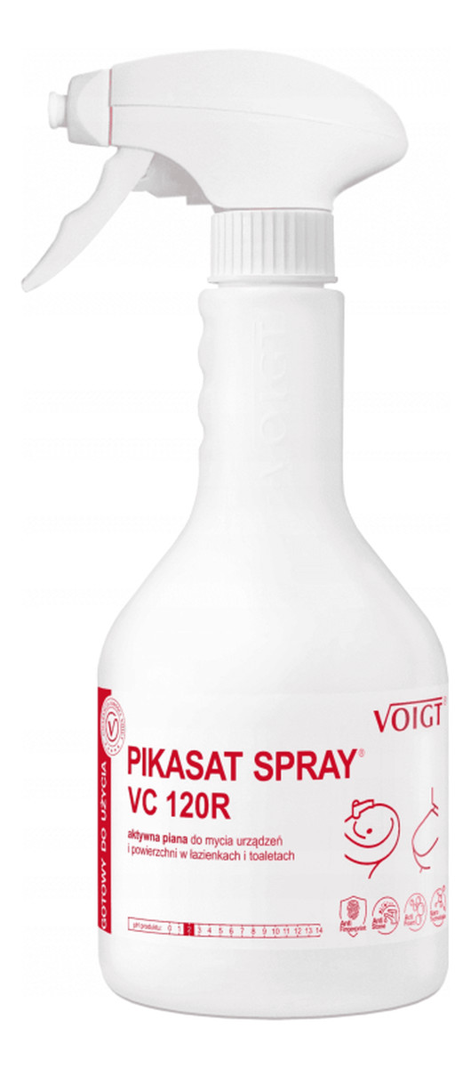 VC-120 Pikasat spray aktywna piana do łazienek
