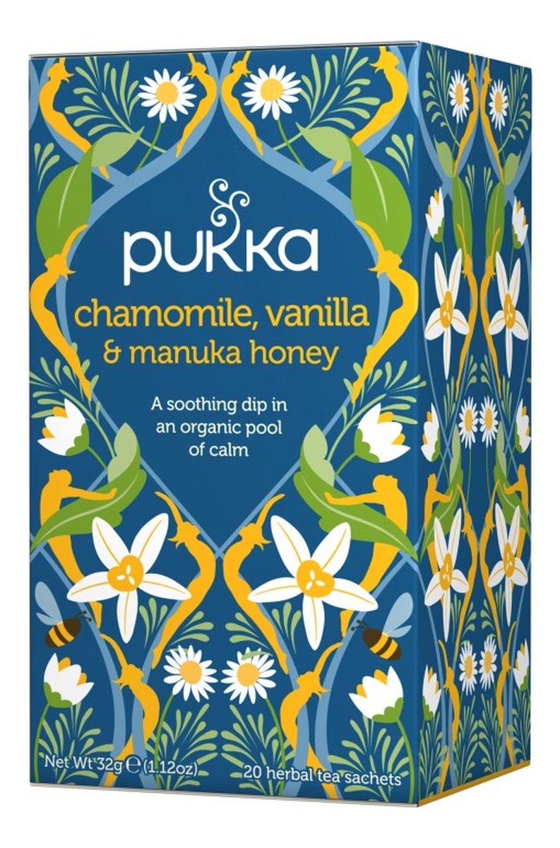 Herbata ekologiczna Rumianek & Wanilia 20 torebek