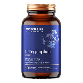L-tryptophan 500mg suplement diety 100 kapsułek