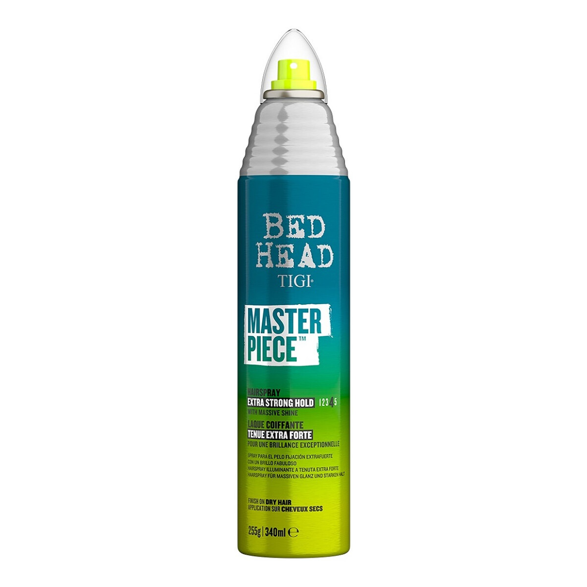 Tigi Bed head masterpiece shiny hairspray nabłyszczający lakier do włosów o mocnym utrwaleniu 340ml