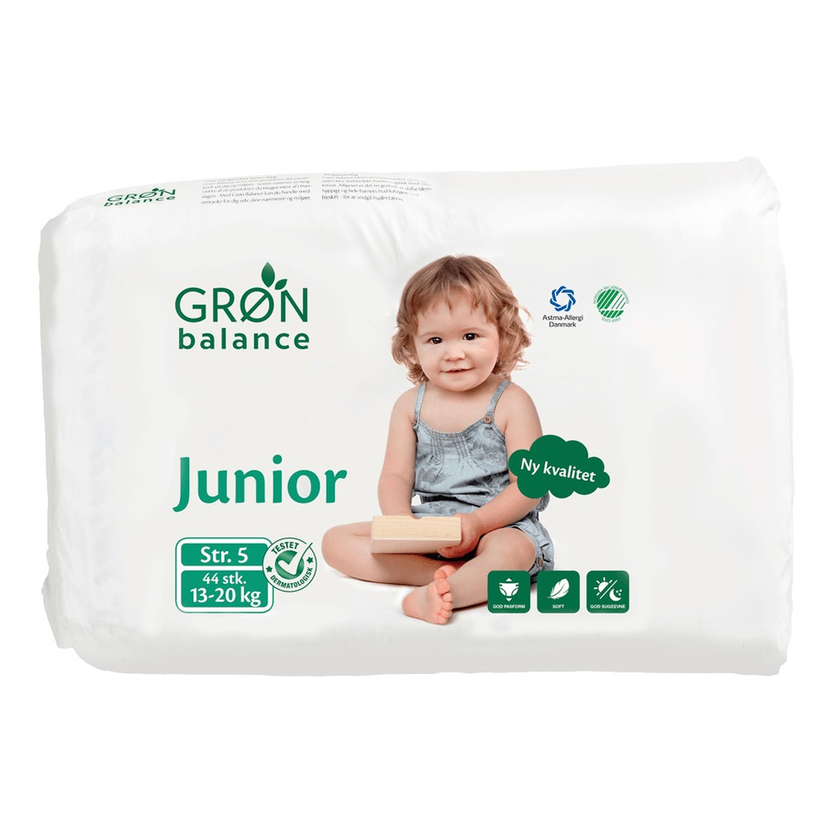 Gron Balance Pieluchy dla dzieci junior 13-20kg 44szt.