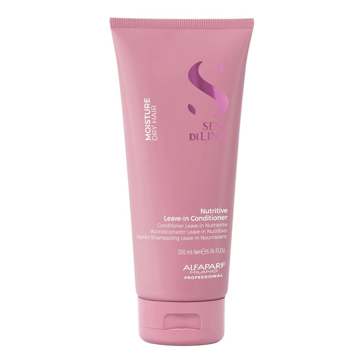 Alfaparf Semi Di Lino Moisture nawilżająca odżywka bez spłukiwania do włosów suchych 200ml
