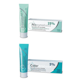 25% Skoncentrowane serum z Niacynamidem + Colostrobaza 5% Krem przeciwzmarszczkowy z COLOSTRUM 2x30g