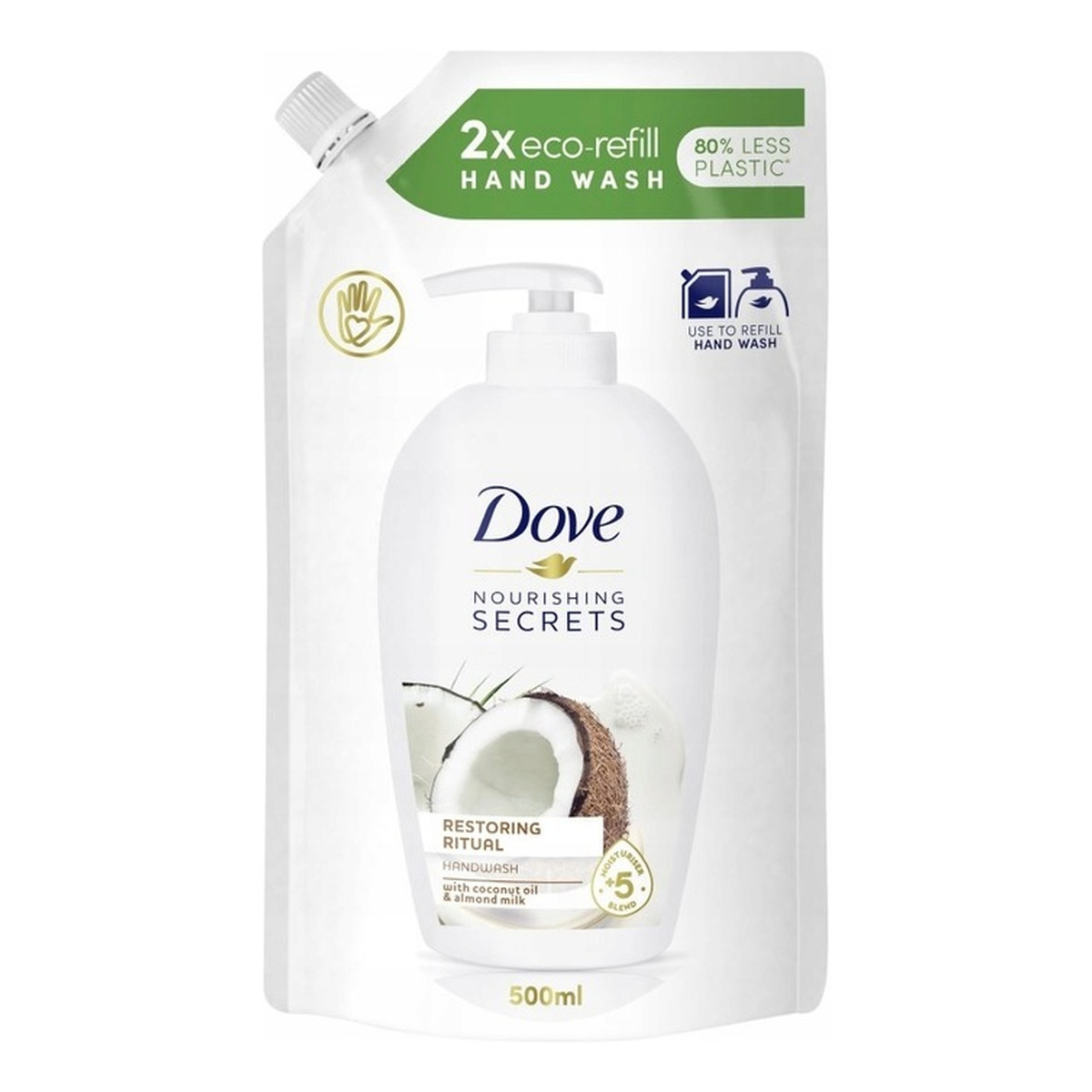 Dove Nourishing Secrets Mydło w płynie -zapas Restoring Ritual 500ml