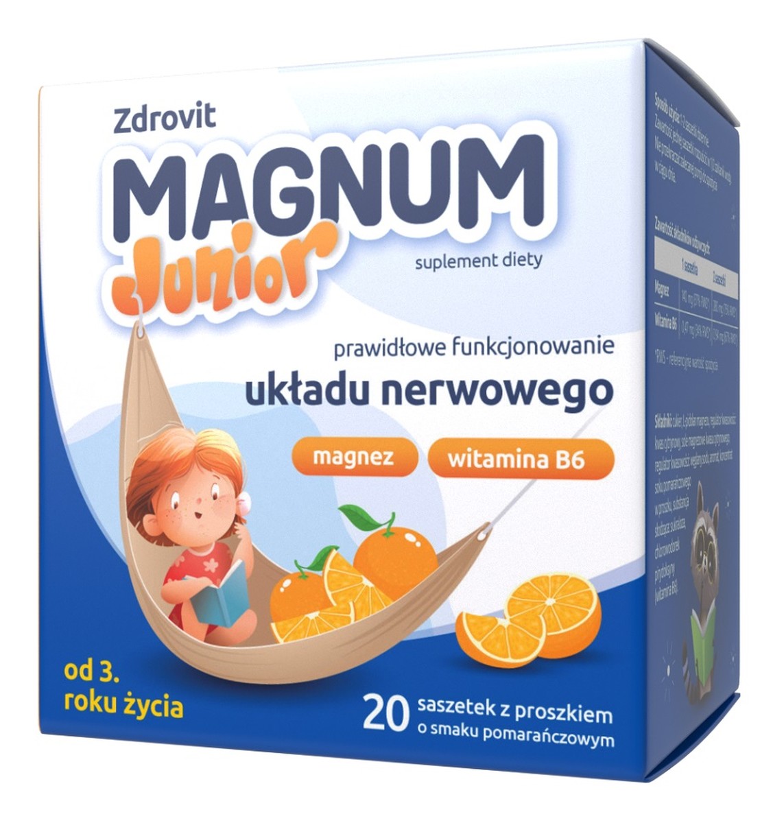 Magnum Junior suplement diety 20 saszetek