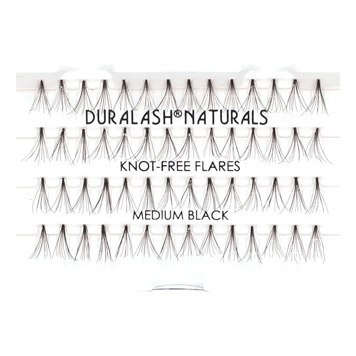 Ardell Duralash Natural Medium Black Kępki Rzęs Bezwęzełkowe Średnie Czarne 56szt.
