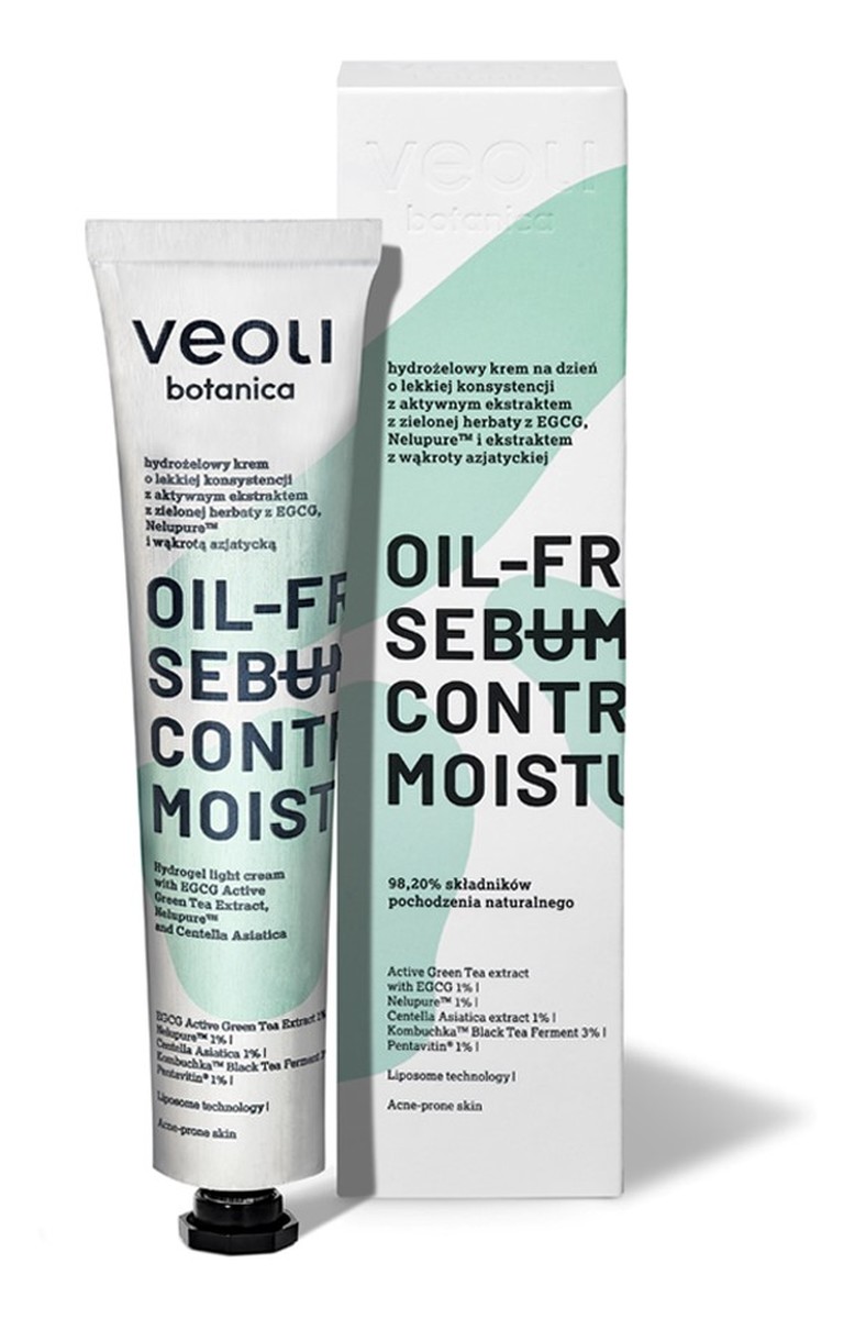 Krem na dzień z ekstraktem z zielonej herbaty