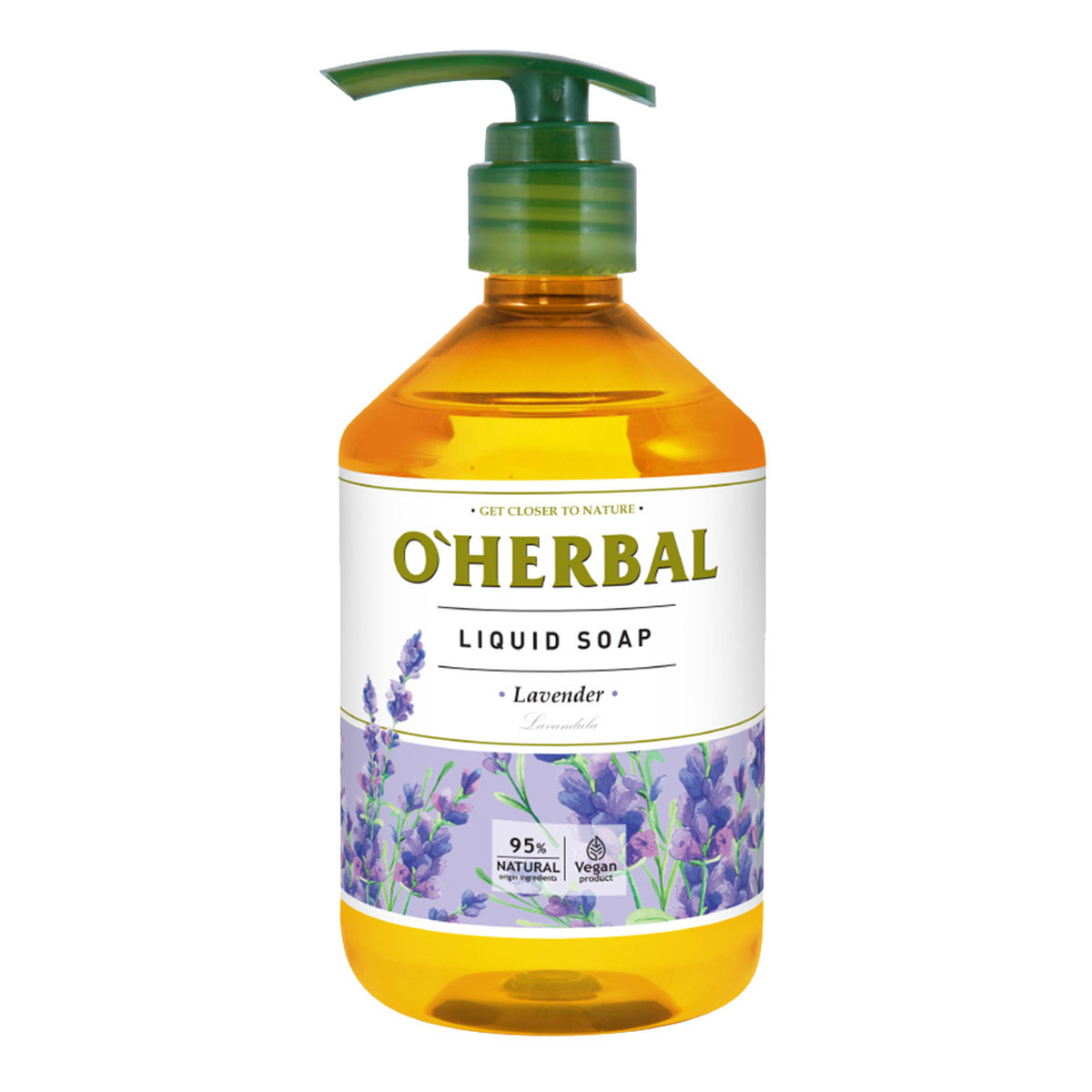 O'Herbal Mydło w płynie z ekstraktem lawendowym 500ml