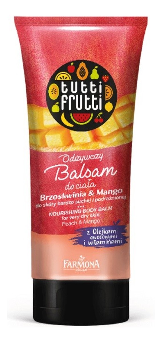 odżywczy Balsam do ciała Brzoskwinia & Mango