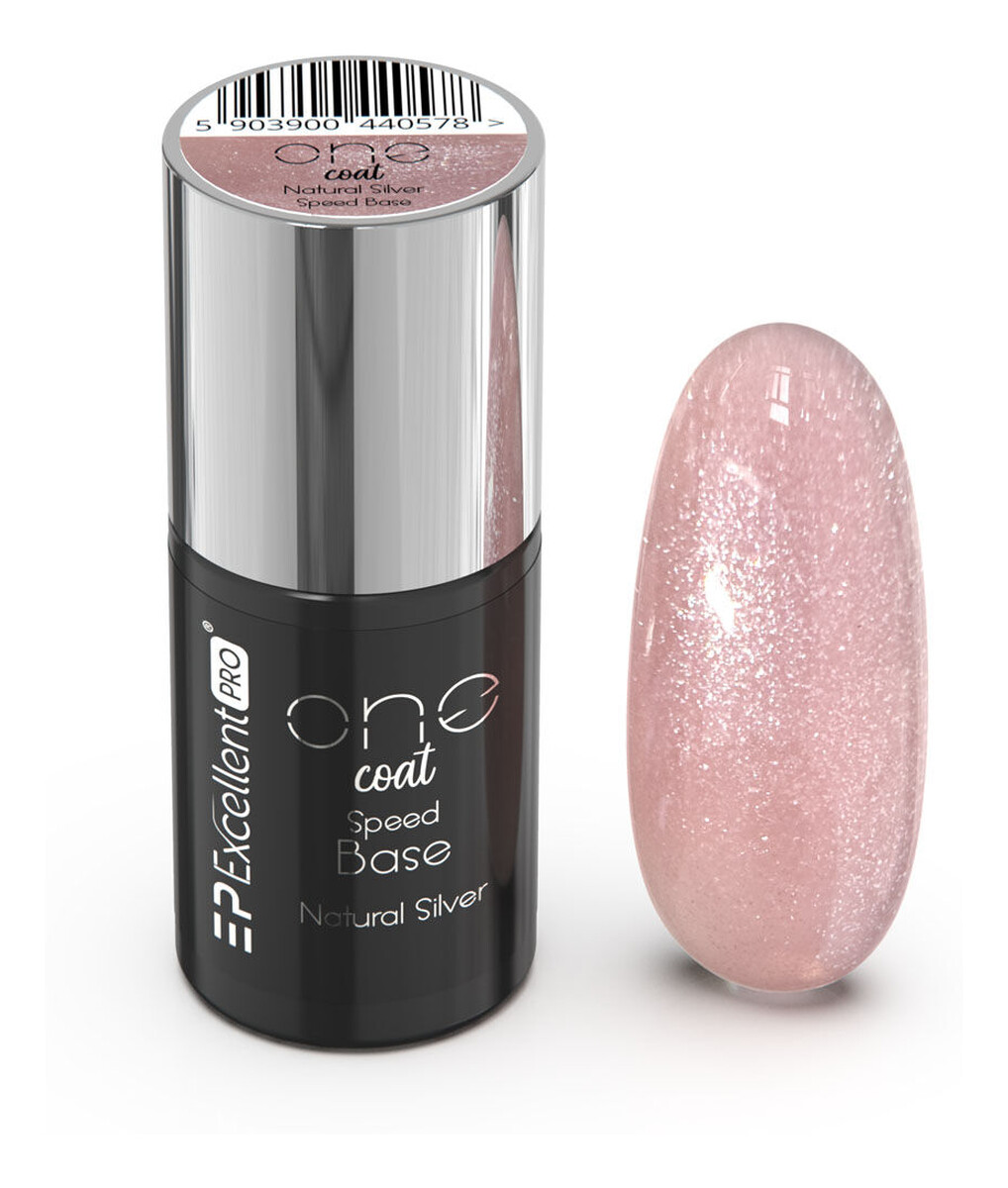 One coat speed base kryjąca baza hybrydowa natural silver