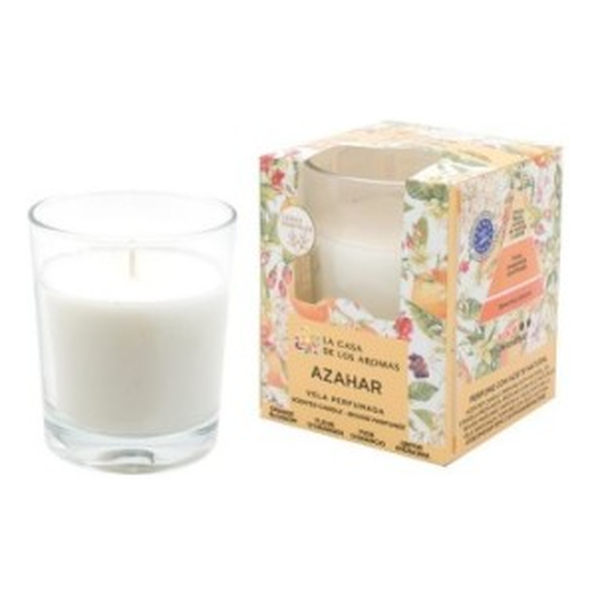 La Casa De Los Aromas Świeca zapachowa Kwiat Pomarańczy 140g