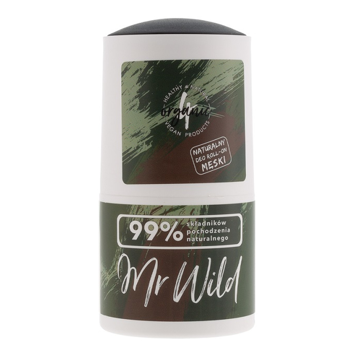 4organic Mr Wild naturalny dezodorant w kulce bergamotka 50ml