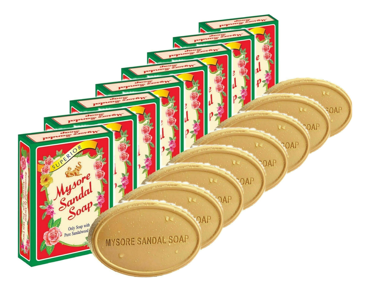 Mydło sandałowe Ajurwedyjskie 8x75g