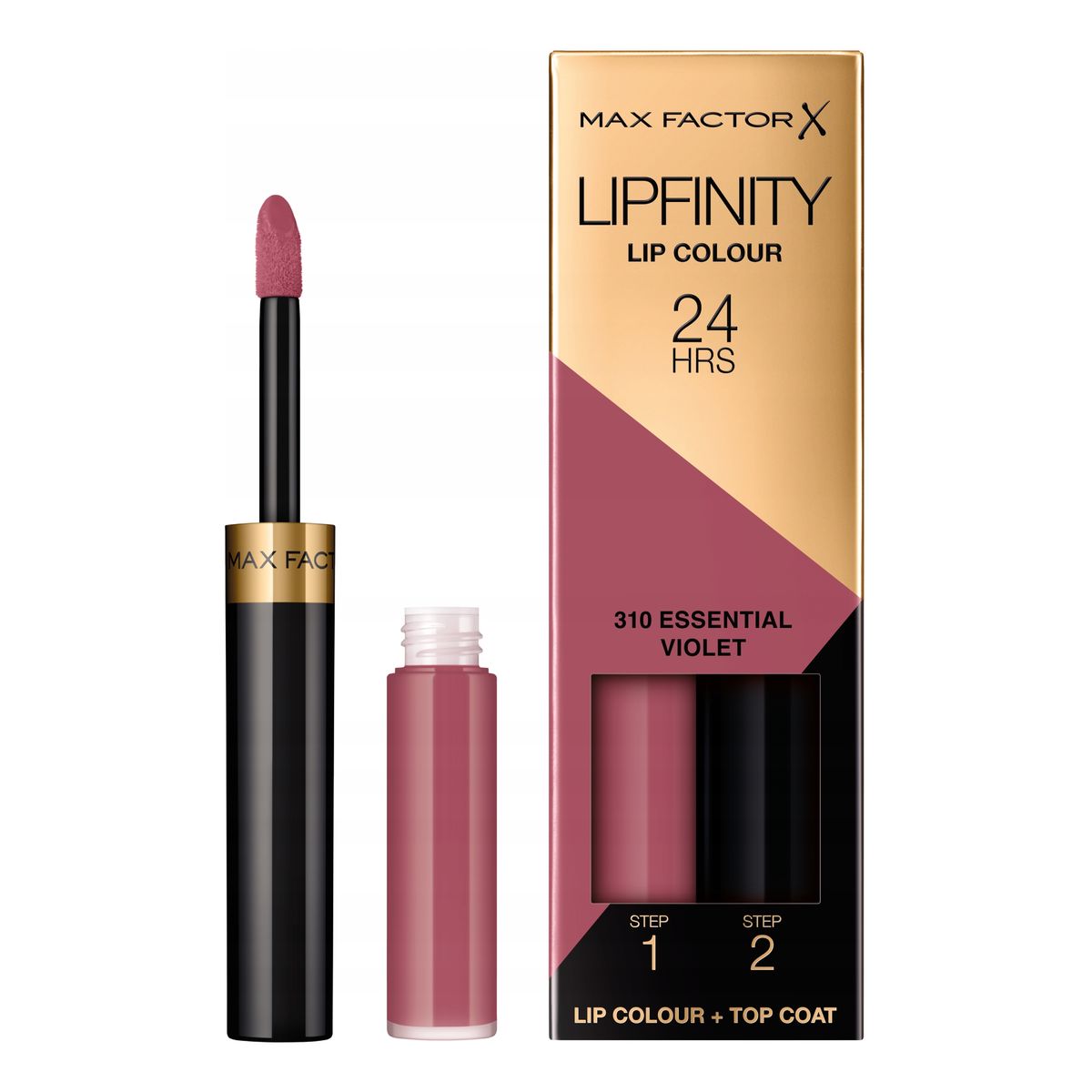 Max Factor Lipfinity Lip Colour pomadka do ust 2,3 ml + Top Coat 1,9g