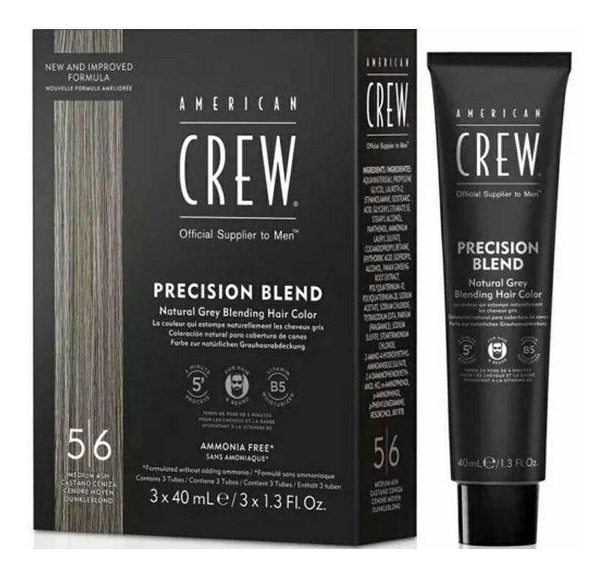 Odsiwiacz dla mężczyzn (5-6) Medium Ash 3x40ml