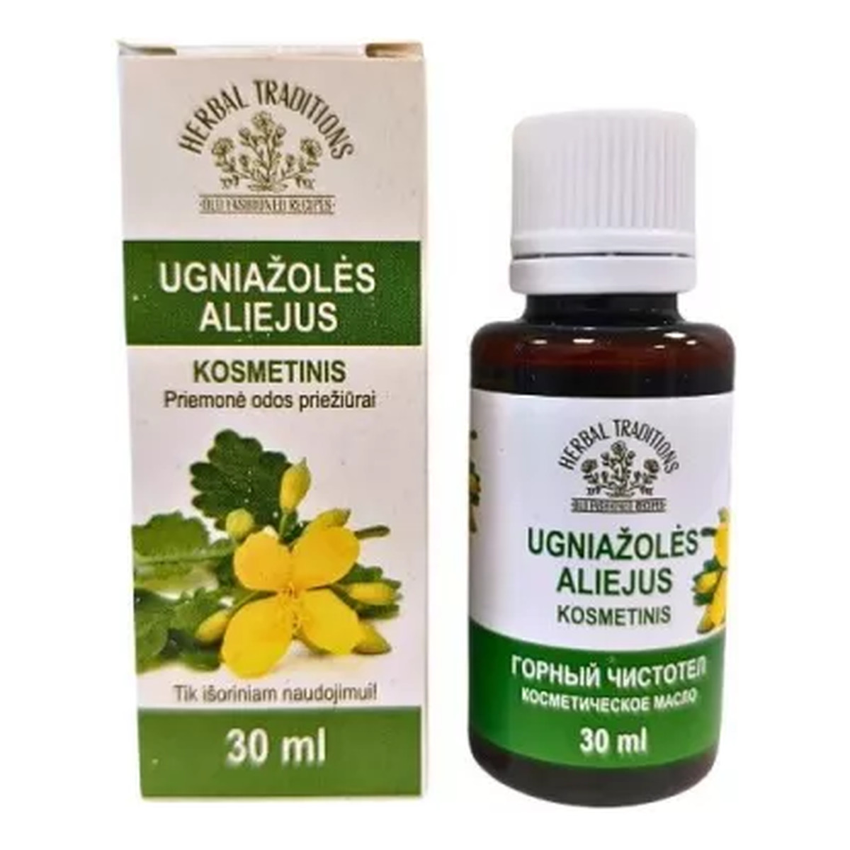 Herbal Traditions Olejek kosmetyczny z glistnika 30ml