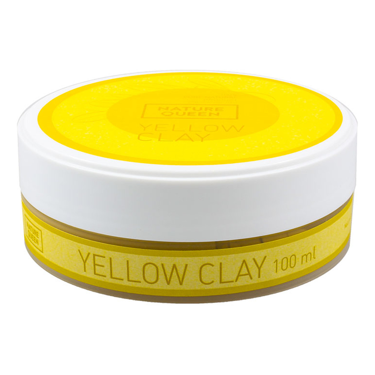 Nature Queen Yellow Clay Glinka Żółta 100ml