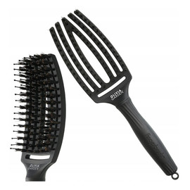 Olivia garden fingerbrush szczotka do włosów combo full black medium