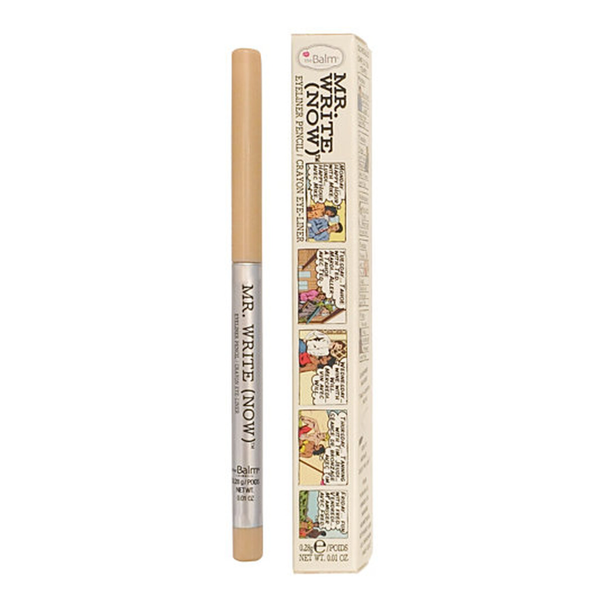 the Balm Mr. Write (now) Kredka do oczu na linię wodną Beige/Nude (02)