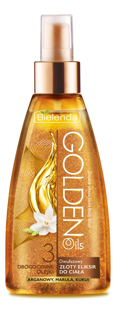 Dwufazowy Złoty Eliksir Do Ciała
