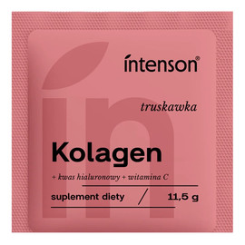 Kolagen + witamina c + kwas hialuronowy suplement diety truskawka 11.5g