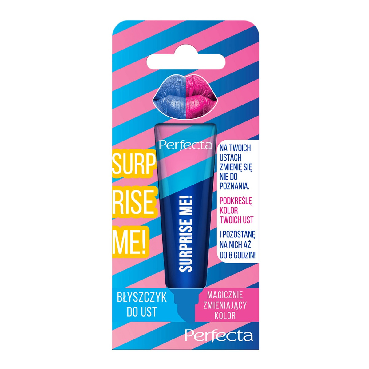 Perfecta Surprise Me! Błyszczyk do ust magicznie zmieniający kolor 10g