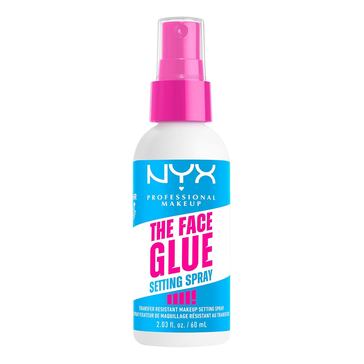 NYX Professional MakeUp The Face Glue Supertrwały spray utrwalający 60ml