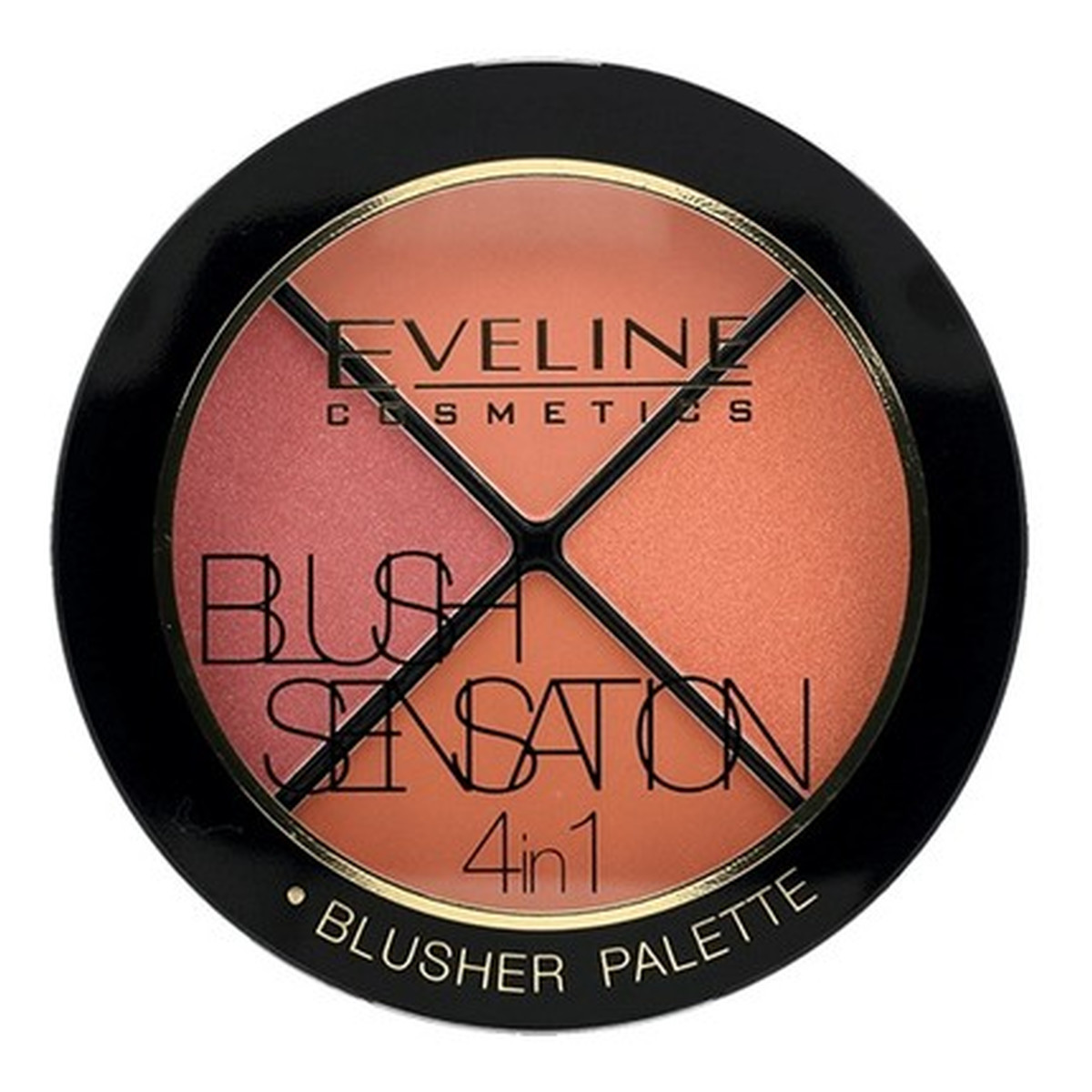 Eveline Blush Sensation 4w1 paleta róży do modelowania twarzy 12g