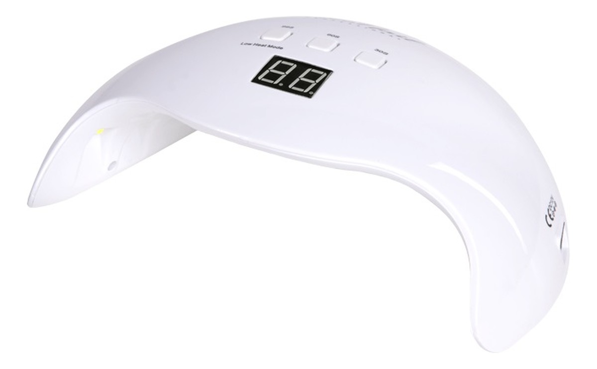 Lampa led 18w/36 lcd display biała