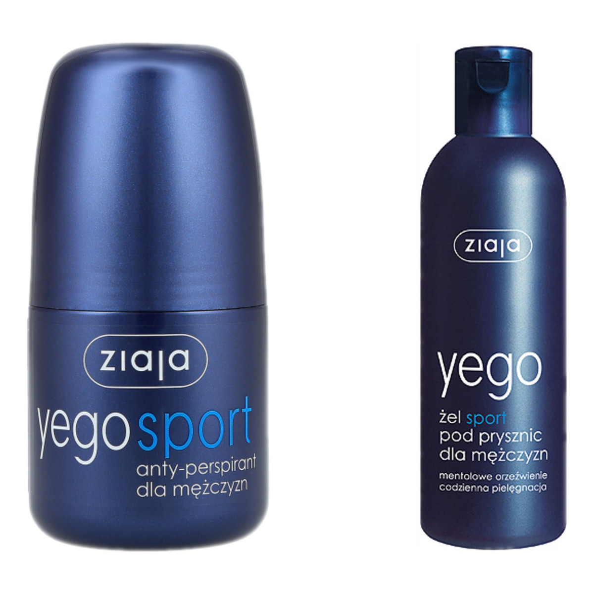 Ziaja Yego Żel Pod Prysznic Dla Mężczyzn Sport + Antyperspirant