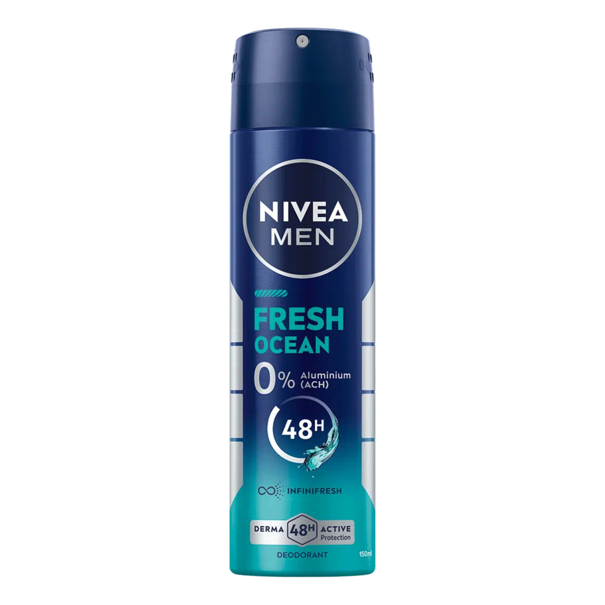 Nivea Men Antyperspirant 48h w sprayu dla mężczyzn Fresh Ocean 150ml