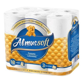 Almussoft Papier toaletowy 3-Warstwowy 18szt.