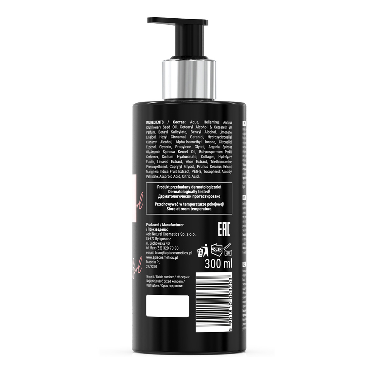 Apis Sensual Girl Body Balm nawilżający Balsam do ciała 300ml